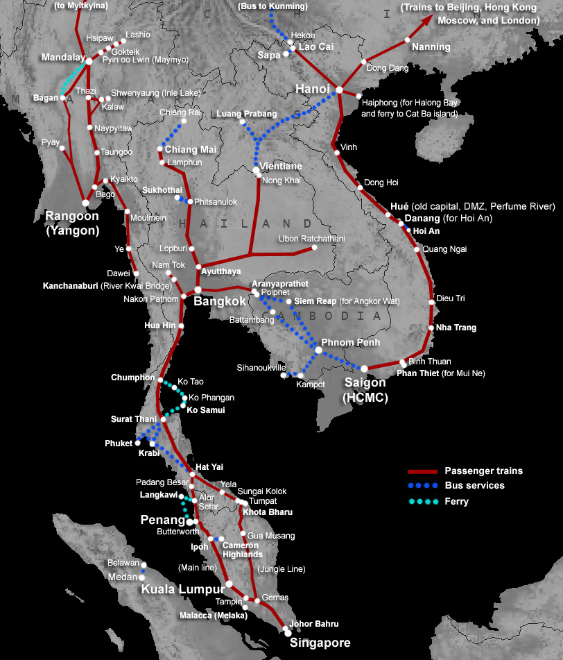 Source: www.seat61.com - Amazing overview over train schedules around the world