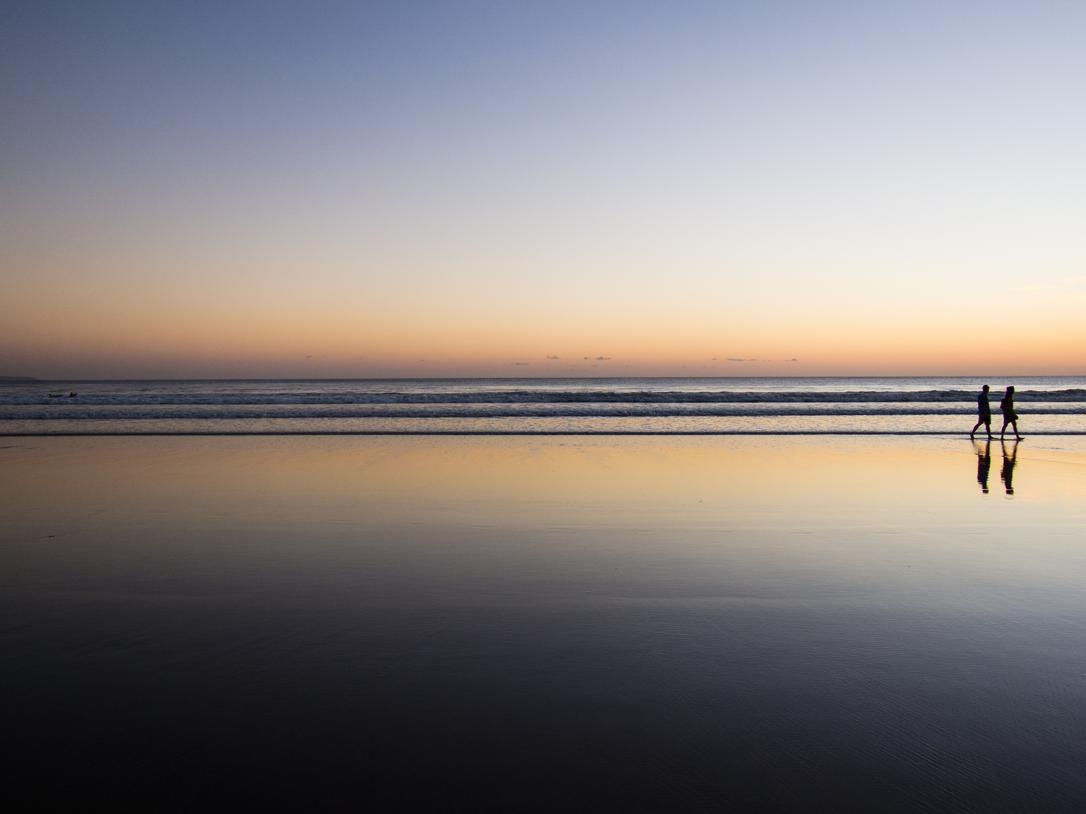 Sunset at Kuta Beach - Bali